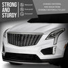 G-PLUS Bumper Bracket Set Front Left and Right Side Compatible with Cadillac XT5 (submodel: Base, Platinum) 2017 2018 2019, Fit Cadillac XT5 Livery 2021 2022 2023 84172893, 84172892 Black