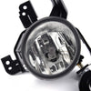 Compatible with Honda CR-V CRV 2007 2008 2009 Clear Fog Lights Assembly Driving Bumper Lamps +H11 Bulbs+Switch+Bezel+Harness