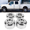 G-PLUS 4PCS Front+Rear Wheel Center Caps Compatible with Ford F350 Super Duty Dually Truck Pickup 2005-2016 5C3Z1130XA, 5C3Z1130TA 4x4 Open Front Wheel Hub Caps 3618, 3619 12557840