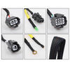 G-PLUS Tucked Engine Harness Fit Honda Civic Integra B16 B18 D16&B/D-Series OBD1 Tucked Budget Engine Harness w/OBD1 Dist/Inj/Alt & 92-95 ECU Plugs CNCH-0BD1-1
