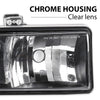 G-PLUS Headlights Assembly Fit Chevy S10 Pickup/Blazer 1998 1999 2000 2001 2002 2003 2004 Bumper Headlamps Clear Lens Black Housing Clear Reflector 16526217 16526218 15098267 15098268,faros delanteros