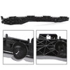 G-PLUS Rear Left & Right Side 1pair Bumper Brackets Compatible with Toyota RAV4 Base Limited Sport 2006-2012 TO1143107, TO1142107