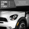 G-PLUS Headlight Lens Cover Compatible with Mini Cooper Countryman R60 2012-2016 Left & Right Pair Front Headlamp Lens Cover Clear