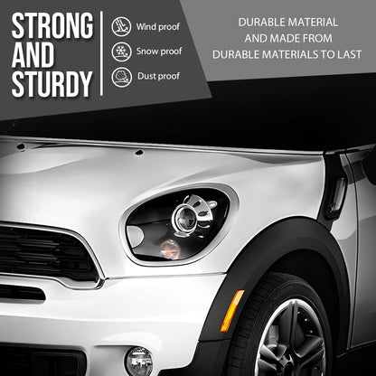 G-PLUS Headlight Lens Cover Compatible with Mini Cooper Countryman R60 2012-2016 Left & Right Pair Front Headlamp Lens Cover Clear
