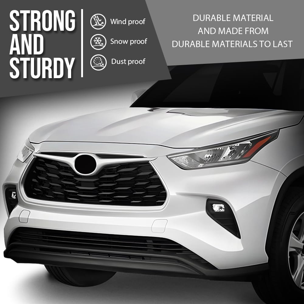 G-PLUS Bumper Bracket Front Left Side Fit Toyota Highlander (submodel: Hybrid LE, Hybrid Limited, Hybrid Platinum, Hybrid XLE, L, LE, Limited, Platinum, XLE) 2020-2023 521460E100, TO1042147 Black