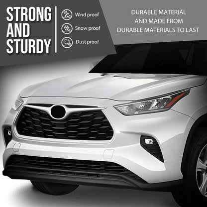 G-PLUS Bumper Bracket Front Left Side Fit Toyota Highlander (submodel: Hybrid LE, Hybrid Limited, Hybrid Platinum, Hybrid XLE, L, LE, Limited, Platinum, XLE) 2020-2023 521460E100, TO1042147 Black