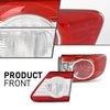 G-PLUS Tail Light Rear Brake Lamp Kit Halogen Compatible with Toyota Corolla Base/L/XRS/ (submodel: CE, LE, S) 2011-2013 8155112C10, 8156112C10 Red