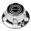 G-PLUS Chrome Wheel Hub Center Caps with 12 mounting Screws, Compatible with Ford F150 Truck/Bronco 1980-1996, Fit Ford Van 1992-1996 4x4 Front 4WD Wheel Drive