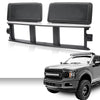 G-PLUS Front Bumper Lower Center Cover & Bumper Guards Pads End Caps Compatible With Ford F150 2018-2020 JL3Z17B968BB ABS