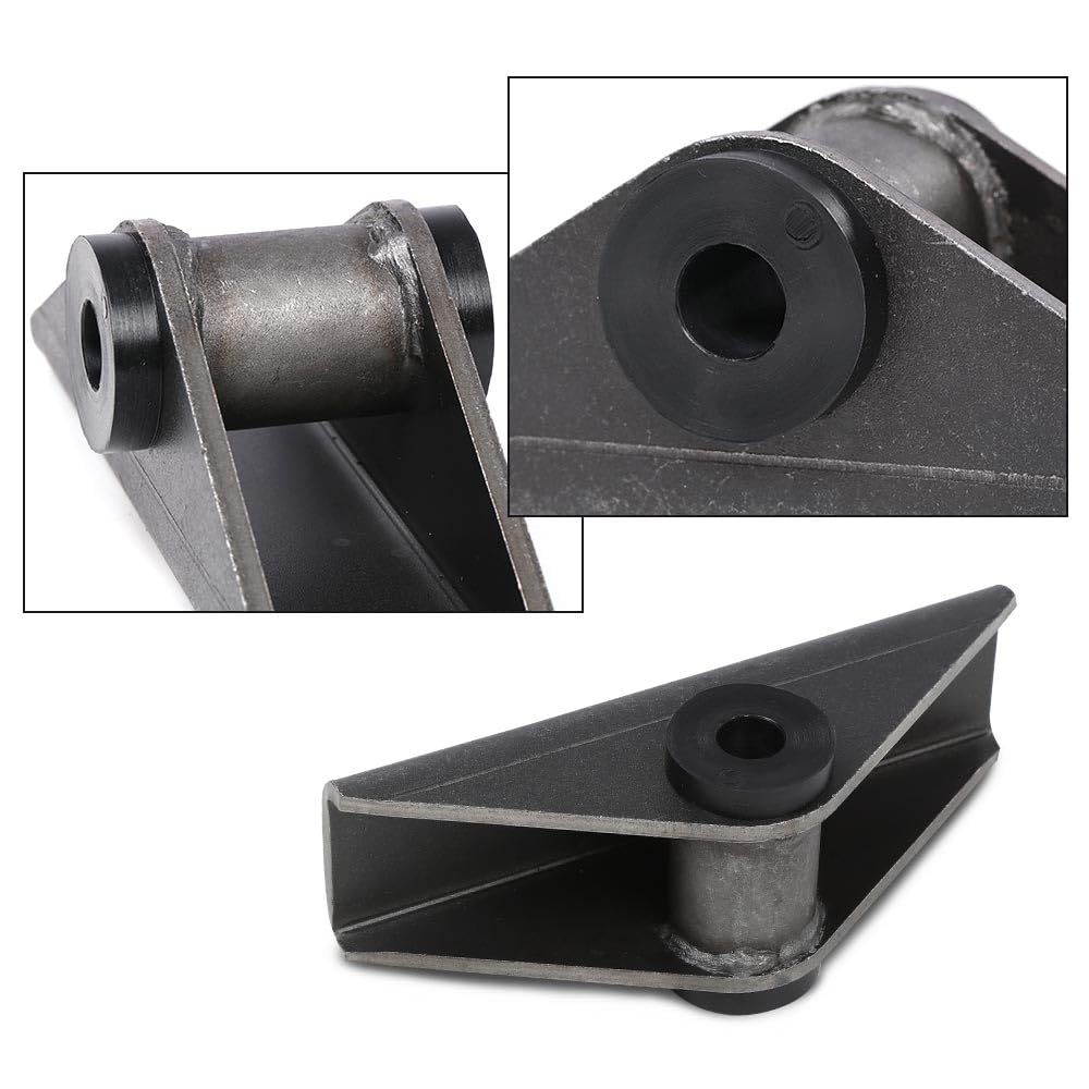 G-PLUS Rear Leaf Spring Relocation Pocket Set Compatible with Chevy Bel Air 210 150 1955 1956 1957 Front Spring Pockets, Axle Seats, Rear Frame, Notches, Spring Shackles