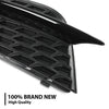 G-PLUS Front Bumper Lower Fog Light Grille Cover Grill Panel Pair Compatible with Audi A5 2012-2016/Fits Audi A5 Quattro 2012-2016/ Not fit for S5/ RS5/ A5 S-Line