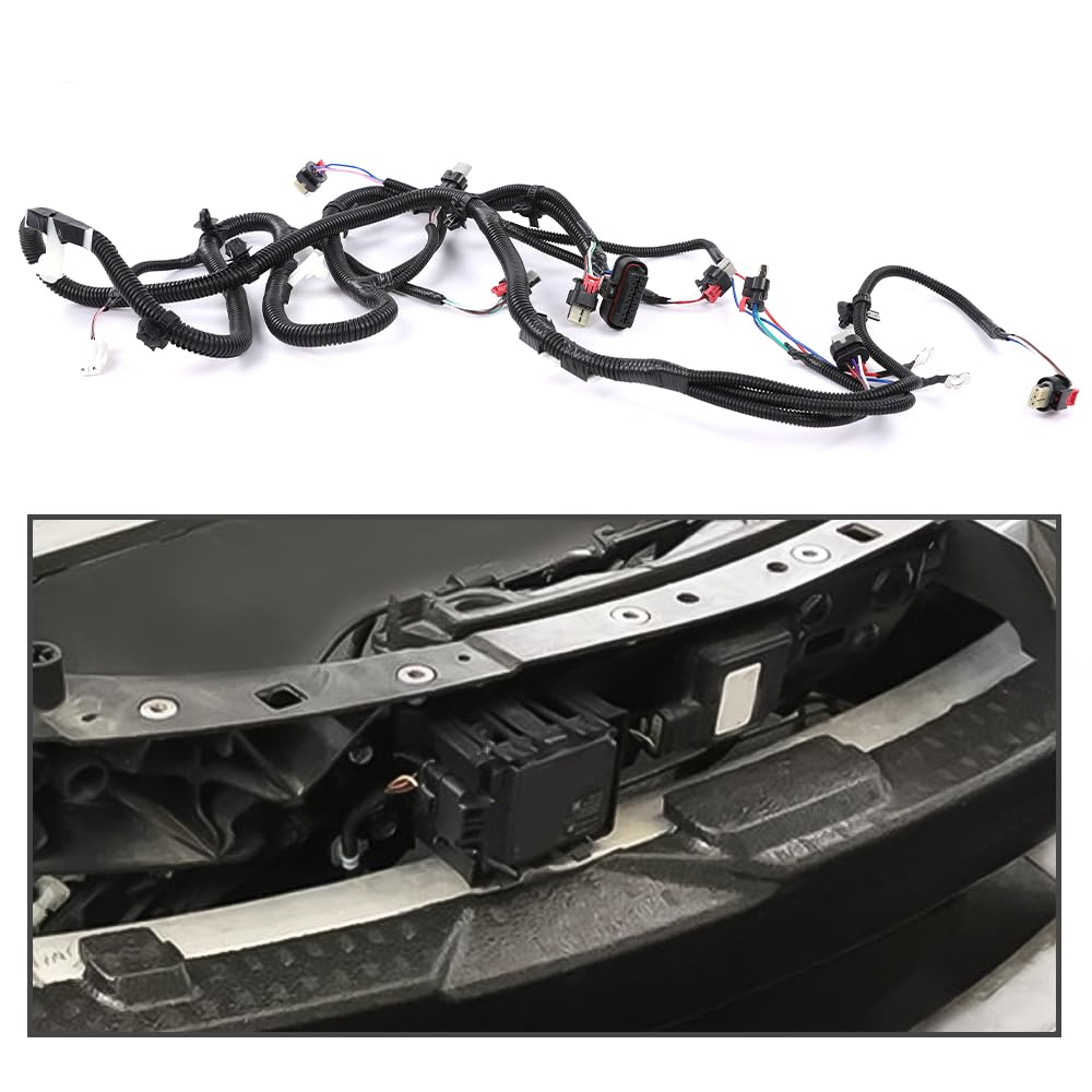 G-PLUS Front Bumper Park Sensor Wiring Harness Compatible with Tesla Model 3 2017-2022 1067958-00-G, 1067958-00-f