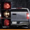 G-PLUS Rear Right Tail Light Assembly Compatible with Toyota Tundra 2014 2015 2016 2017 2018 2019 2020 2021, Right Passenger Side Rear Lamp, Red Lens Chrome Housing, 815500C100