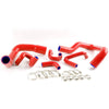 G-PLUS Silicone Radiator Coolant Hose Pipe Kit Clamps Compatible With 1979-1983 Ford Mustang V8/V6 MT/1986-1993 Mustang GT LX Cobra 5.0, Red