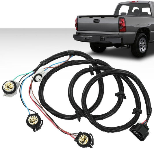 G-PLUS Tail Light Wiring Harness, Compatible with Chevy Silverado 1500 2500HD 3500 2003-2006/ Silverado 1500 1500HD 2500HD 3500 Classic 2007/ Silverado 1500HD 2005-2006 16531402 Rear Right