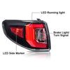 G-PLUS Tail Lights, Compatible with GMC Acadia 2013-2016,Fit GMC Acadia Limited 2017 Left Driver & Right Passenger Rear Lamp Luces Traseras, Faros Traseros Luces Traseras Rear Brake Lamps Assembly