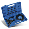 G-PLUS Harmonic Balancer Damper Pulley Puller Kit Compatible with Chevy GM Chrysler Ford etc Black