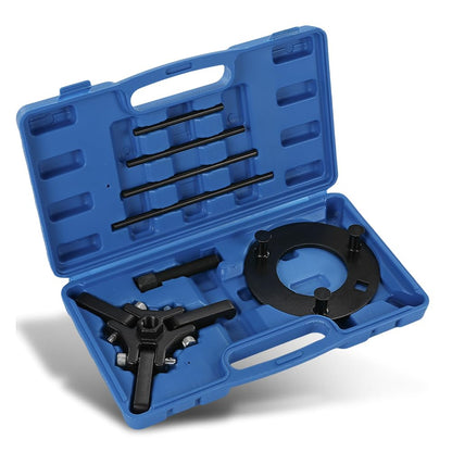 G-PLUS Harmonic Balancer Damper Pulley Puller Kit Compatible with Chevy GM Chrysler Ford etc Black