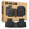 G-PLUS Floor Mats 3PCS, Fit for Toyota RAV4 2019-2024 2025 (Include Hybrid), All Weather Protection TPE Floor Liners,1st & 2nd Row Car Mats