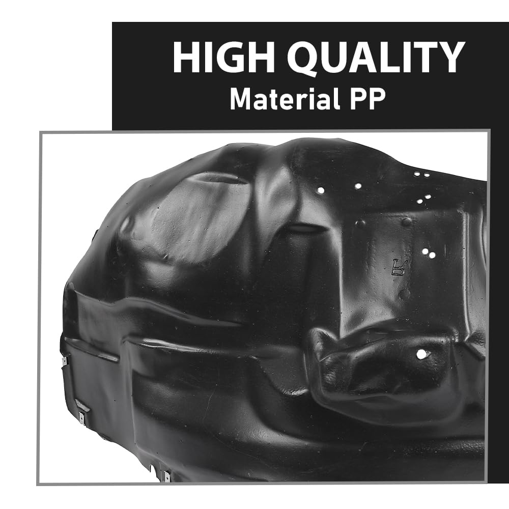 G-PLUS Pair Front Fender Liner Inner, Compatible with Ford F150 2010-2014, LH Driver & RH Passenger 2PCS, FO1248146, FO1249146, AL3Z16102A, AL3Z16102C, AL3Z16103A, AL3Z16103D