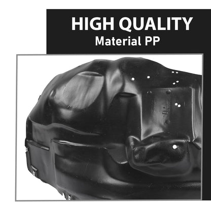 G-PLUS Pair Front Fender Liner Inner, Compatible with Ford F150 2010-2014, LH Driver & RH Passenger 2PCS, FO1248146, FO1249146, AL3Z16102A, AL3Z16102C, AL3Z16103A, AL3Z16103D