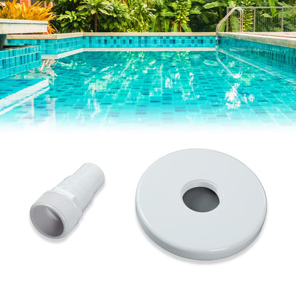 G-PLUS Swimming Pool Skimmer Vac Plate Compatible with Skimmer Models SP1082 1084 1085 1075 Pool Skimmer Vac Vacuum Hose Adapter Plate Fit SP1106