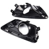 G-PLUS One Pair Clear Lens Driving Fog Light Lamps w/Chrome Trim Bezel Compatible With Chevy Colorado 2015-2019 Left and Right Sides