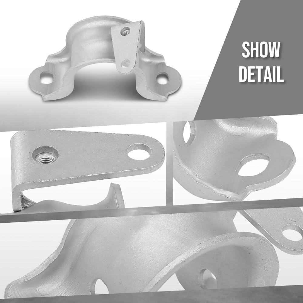 G-PLUS Front Stabilizer Buckle Balance Bar Bracket Set Compatible with Tesla Model 3 2017-2023 Fit Tesla Model Y 2020-2023 1188383-00-A, 1188383 00 A Silver