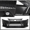 G-PLUS Black Lexus IS Front Bumper Kit + Lip + Plate (2006-2013 LX IS IS250 IS350 & 14+ F-Sport)