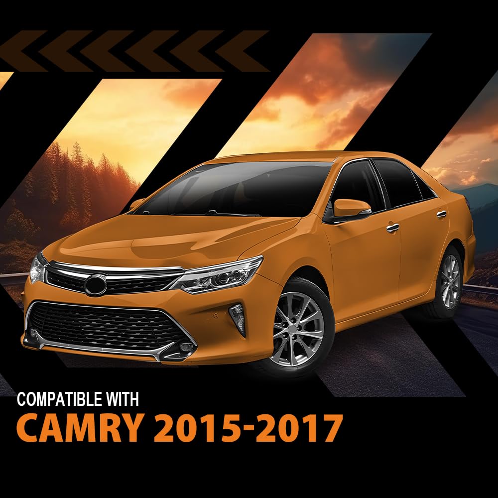 G-PLUS Right & Left Side Under Cover Engine Splash Shield Fit Toyota Camry Special Edition 2016 Fit Toyota Camry 2015 2016 2017 TO1228205, TO1228204,5144106220, 5144206210 Black