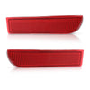 G-PLUS Rear Bumper Reflector Driver and Passenger Side Compatible with Toyota RAV4 2006-2012 Tail Brake Stop Lamp 8191013022 TO2831102 8192013022 TO2830102