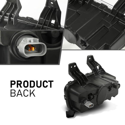 G-PLUS LED DRL Front Fog Lights Kit Driving Running Lamp Compatible with Kia Telluride 2020-2022 Without Wiring Harness