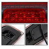 G-PLUS Rear LED Third Brake Light Compatible With Chevy Silverado/GMC Sierra1500/2500HD/3500 2014 2015 2016 2017 2018,3RD Cargo Led Tail Lamps Red Smoky lens Chrome Housing