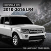 G-PLUS Fog Lamp Light Cover Bezel Compatible with LR4 2010-2016 2PCS ABS Plastic Trim