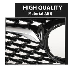 G-PLUS Front Bumper Grille Chrome Trim Compatible with Buick Regal Sportback 2018-2020 Black Product Image