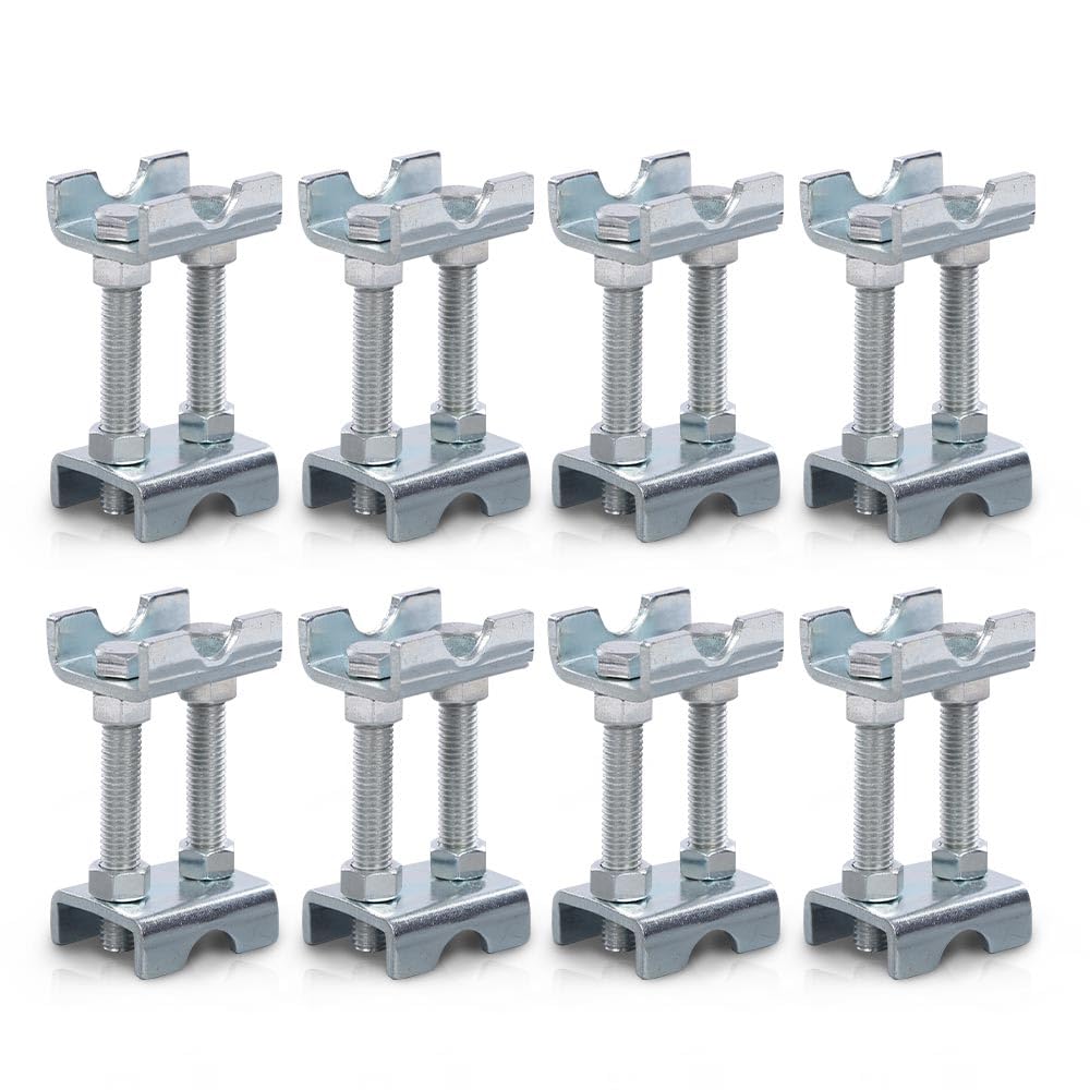 G-PLUS 8pcs Mini Coil Spring Compressor Adjustable Struts Shocks Adjuster Tools
