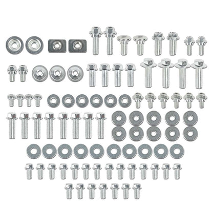 G-PLUS Plastic Bodywork Bolt Kit Compatible with Kx Kx60 Kx65 Kx80 Kx85 Kx125 Kx250 Kx500 Kawasaki