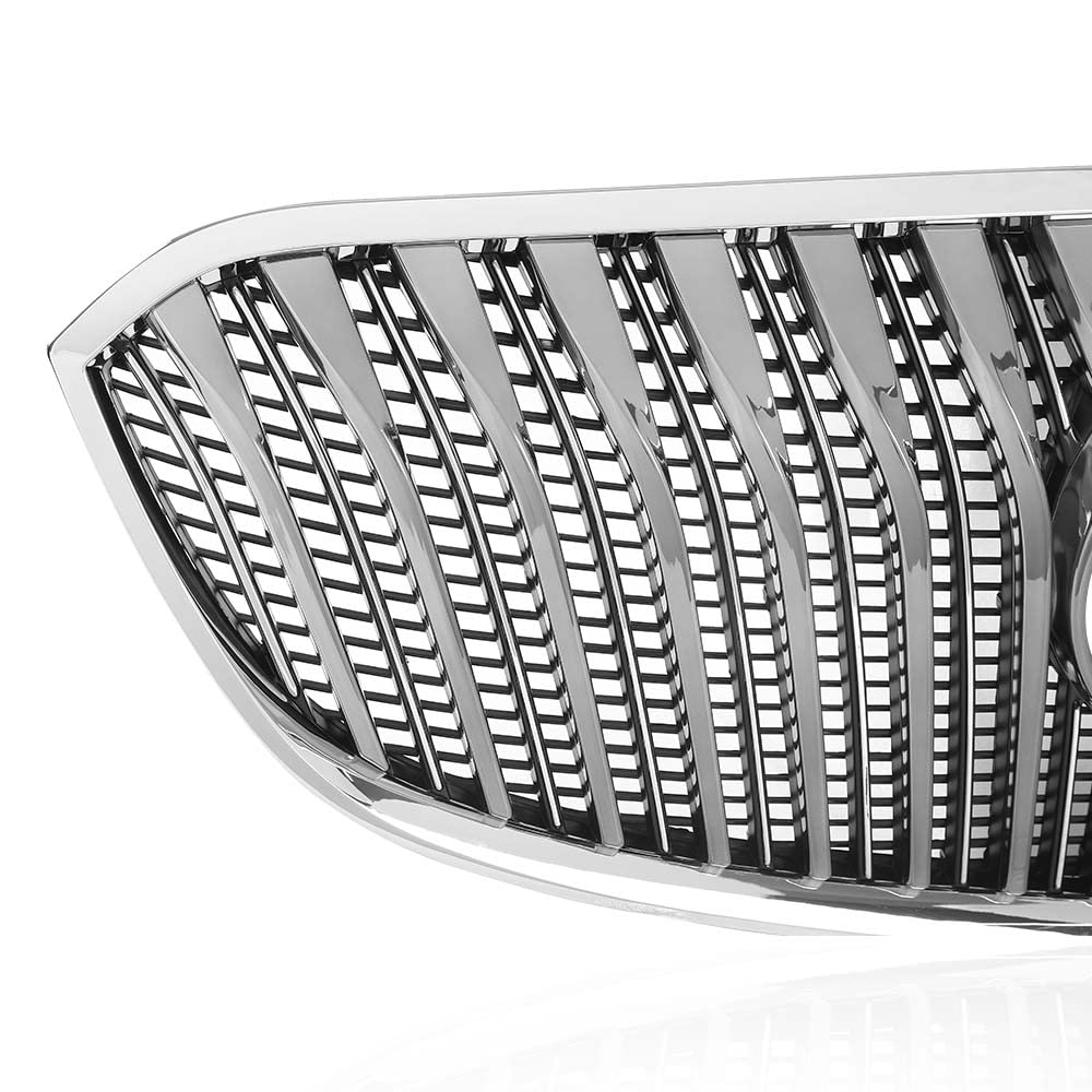 G-PLUS Grille Chrome & Dark Chrome Compatible with Buick Lacrosse Grille 2014-2016 90766426
