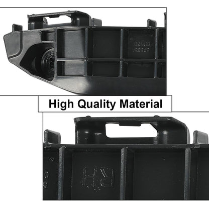G-PLUS Pair Front Bumper Retainer Bracket Compatible with Toyota Yaris Hatchback 2013 2014 2015 2016 525360D130, 525350D130 Black Smooth Finish