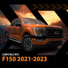 G-PLUS Front Upper Bumper Cover Fascia Compatible with Ford F150 Pickup 2021-2023 ML3Z17D957CAPTM, FO1014146 Black