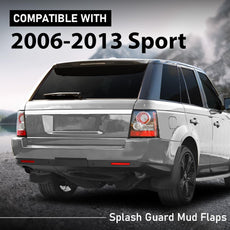 G-PLUS 4PCS Mud Flaps Splash Guards for Range Rover Sport L320 2006-2013 Front View