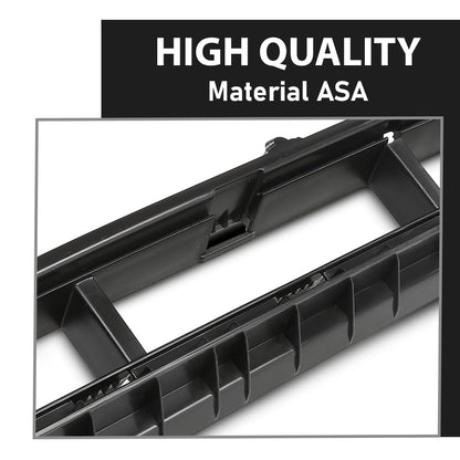 G-PLUS Front Bumper Cover Grille Insert, Compatible with Audi Q5 2013-2017 W/S-Line, AU1036121, 8R0807647B01