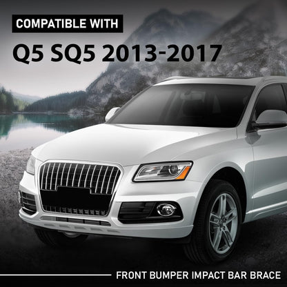 G-PLUS Front Center Bumper Retainer Bracket Support, Compatible with Audi Q5 2013 2014 2015 2016 2017, 8R0807333A