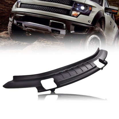 G-PLUS Front Bumper Lower Valance Compatible with 2009-2014 Ford F150 4WD,Textured Valance Panel Front Lower Bumper with Fog Light Holes FO1095228C 9L3Z17626B