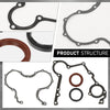 G-PLUS Engine Gasket Set Compatible with Briggs & Stratton 825527/Fit Daihatsu DM950 DM950D/Fit Toro 107-9906