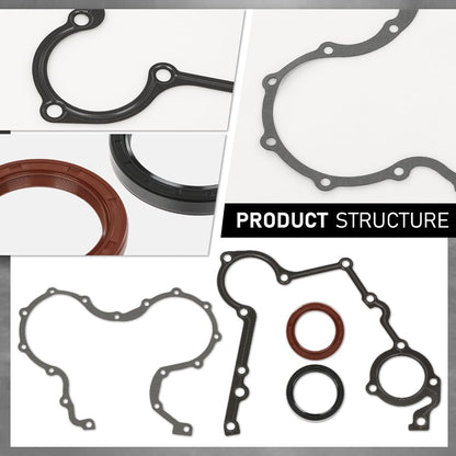 G-PLUS Engine Gasket Set Compatible with Briggs & Stratton 825527/Fit Daihatsu DM950 DM950D/Fit Toro 107-9906