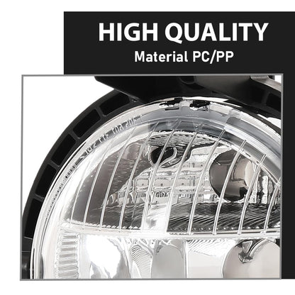 G-PLUS Front Fog Light Daytime Running Lamp Compatible with Mini Cooper Countryman R60 2010 2011 2012 2013 2014 2015 2016 63179802163 White
