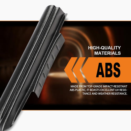 G-PLUS Rocker Panel Covers Compatible with Chevy Silverado 1500 Extended Cab 2014-2018 Black