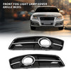 G-PLUS Front Fog Light Lamp Cover Grille Bezel Chrome Left+Right Compatible with Audi A3 2010-2013 8P0807681AA
