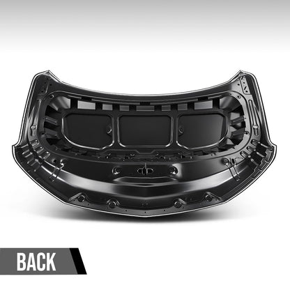 G-PLUS Front Hood Panel Compatible with Chevy Trailblazer 2021-2025 Black